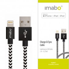 2m imabo® Lightning Ladekabel Kabel [Apple MFi zertifiziert] für iPhone SE 6 7 8 X XS XR Max Plus iPad iPod