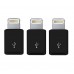 3 x Adapter 8-Pin Lightning auf USB Micro-B Aufladen Datenübertragung