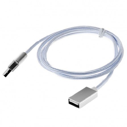 1m USB Verlängerungskabel Datenkabel Kabel USB-A Male auf Female Nylon