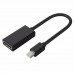 Adapter Mini DP DisplayPort Thunderbolt auf HDMI Konverter passend für Macbook, uvm.