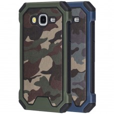 Hülle Schutzhülle Case für Samsung Galaxy S6 S7 S8 S9 A3 A5 A6 J3 J5 J6 J7 J8 Camouflage Military